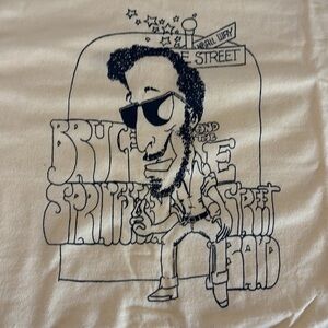 1973 Bruce Springsteen Era Unisex Shirt-Very Rare-Medium 🎸